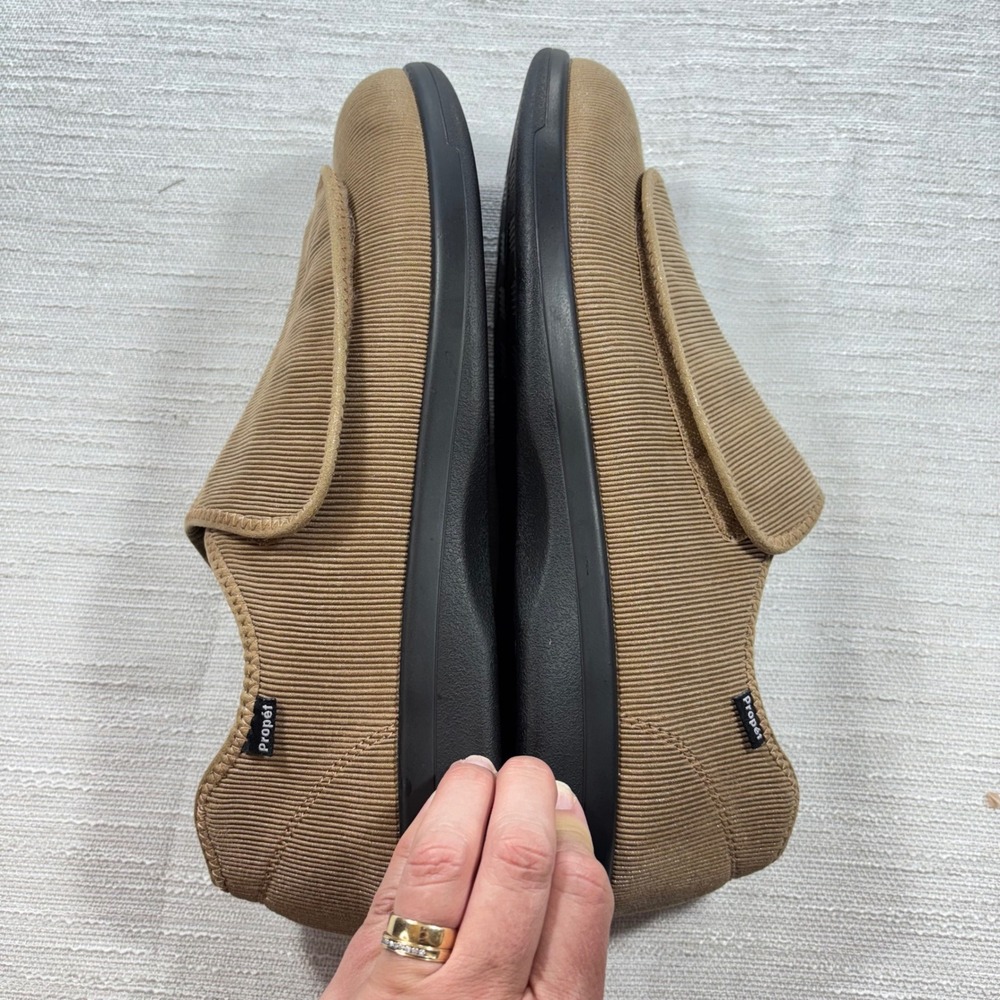 Propet Mens Cush N Foot Corduroy Adjustable Strap Comfort Slippers Size 15M - Picture 7 of 8